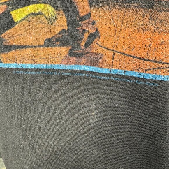 AC/DC Let There Be Rock 2018 Tour Graphic T-Shirt Black Delta Pro Weight Large - Picture 2 of 8